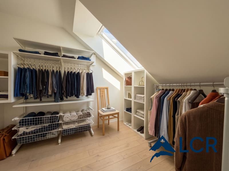 Splendide 4,5 pièces duplex en attique - Vue lac - 5 minutes de Morges (13)