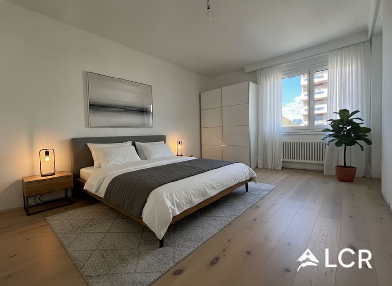 Bel appartement de 4.5P / 3 CHB / 1 SDB / 2 Balcons (5)