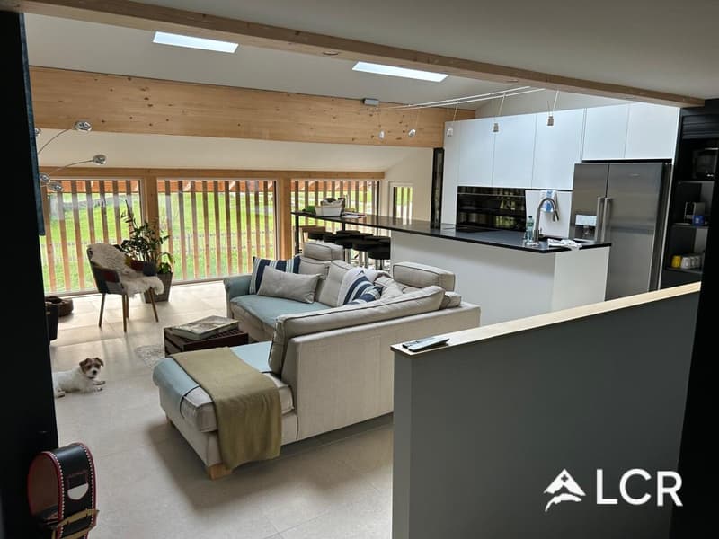 Superbe appartement neuf de 4 pièces avec jardin - Attalens (2)
