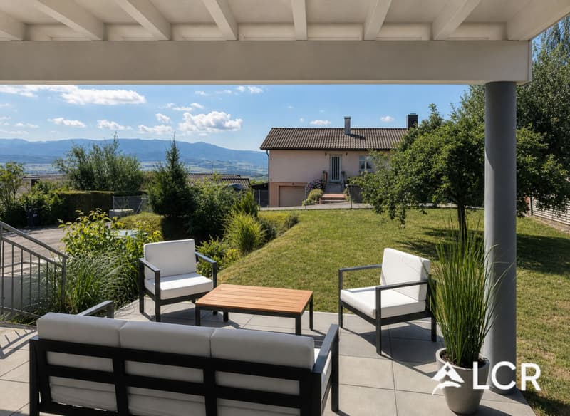 Bel appartement de 3.5p à Neyruz (2)