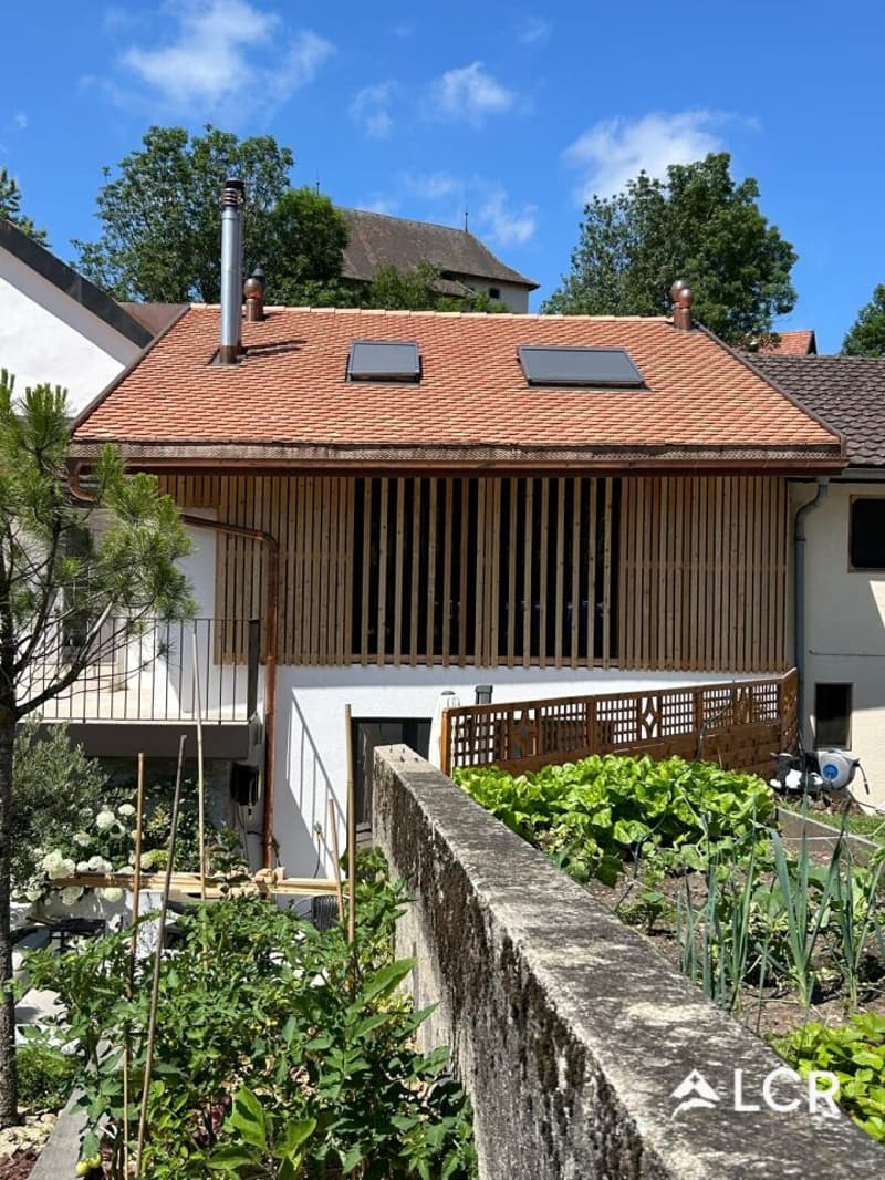 Superbe appartement neuf de 4 pièces avec jardin - Attalens (11)