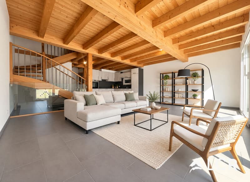 Très belle maison mitoyenne de 5.5 pièces avec vue imprenable (2)