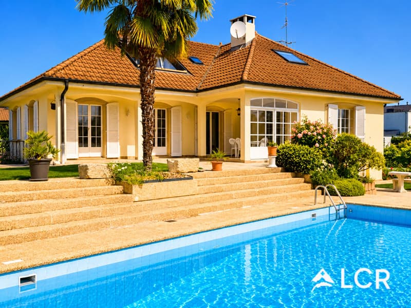 Magnifique maison familiale 8,5p / Jardin avec piscine et appartement indépendant (1)