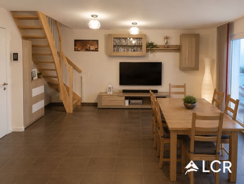 Appartement de 4.5 pièces / 3 CHB / avec jardin privatif à Bavois (4)