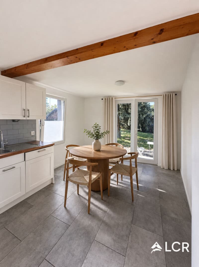 Très bel appartement de 2 pièces avec terrasse et jardin (1)