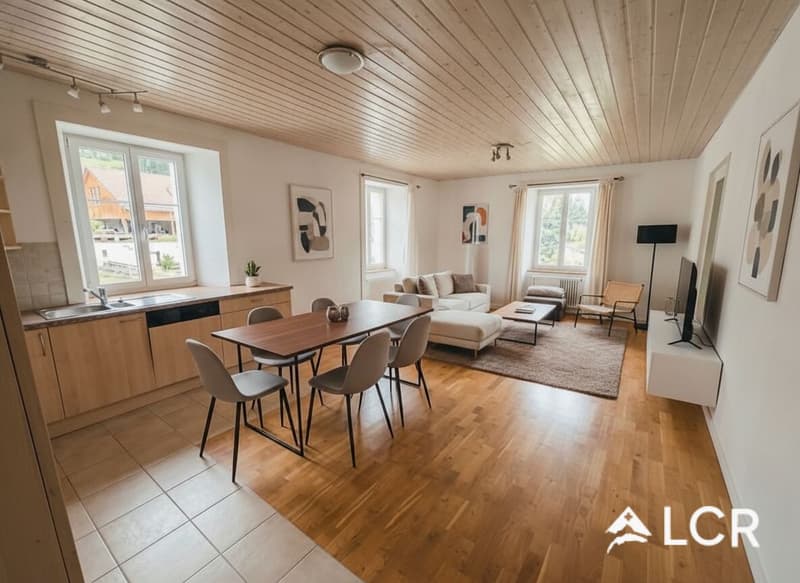 Bel appartement de 4.5p à Bioux (1)