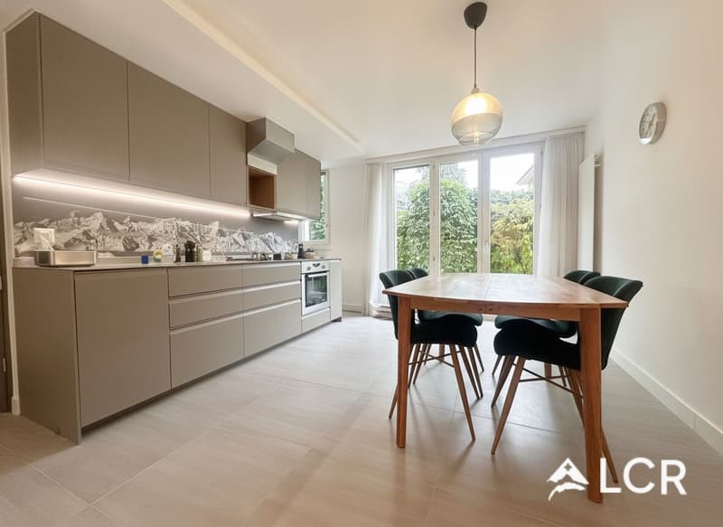 Magnifique 3,5 pièces meublé avec terrasse et petit jardin (2)