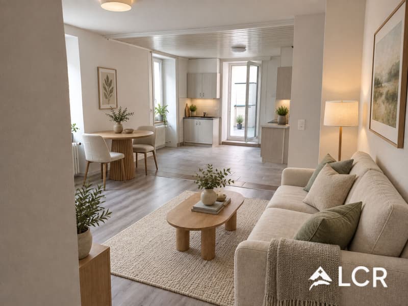 Bel appartement de 3p à Fleurier (1)