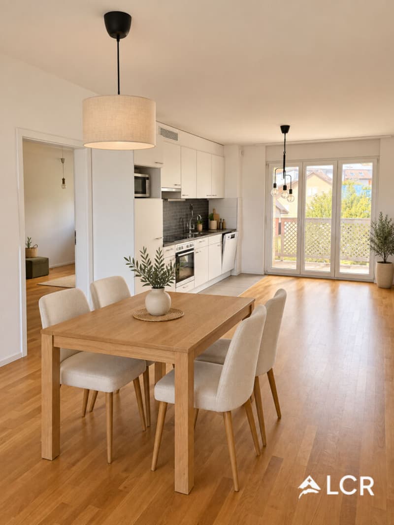 Bel appartement de 5p à Bôle (2)