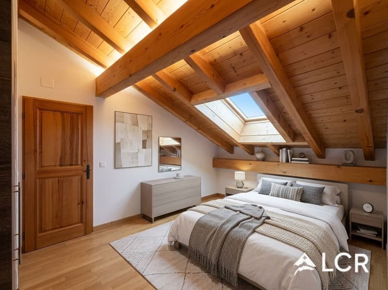 Magnifique chalet de 7.5P avec vue panoramique et cadre idylllique (12)