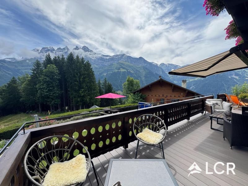 Magnifique chalet de 7.5P avec vue panoramique et cadre idylllique (6)