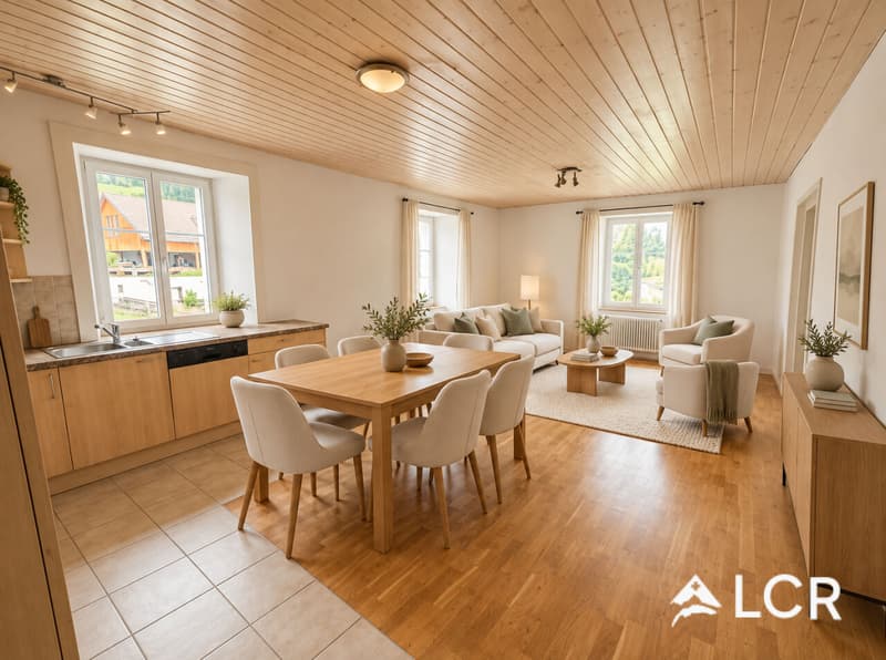 Bel appartement de 4.5p à Bioux (1)
