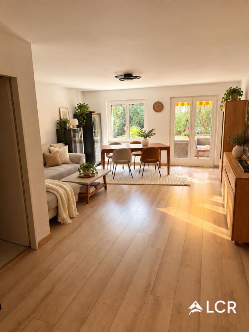 Bel appartement de 6p à Bernex (1)