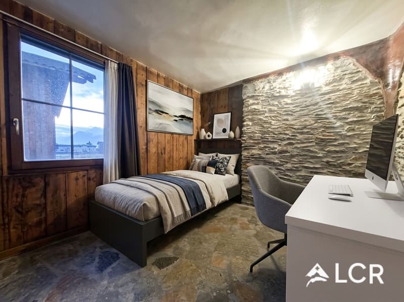 Bel appartement de 3.5P avec son 2.5P indépendant au dessous / Jardins et terrasse (4)