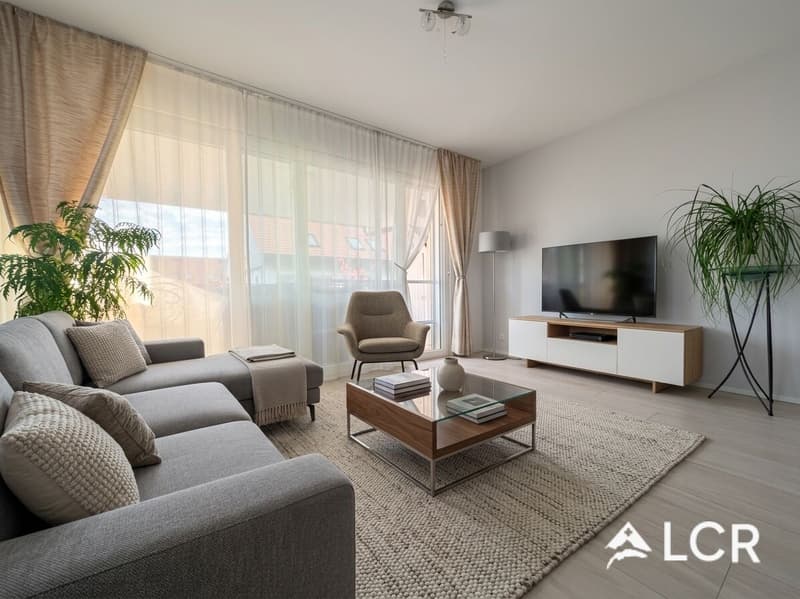 Magnifique appartement de 3.5P / 2 CHB / 2 SDB / 1 Balcon / 2 places de parc (1)