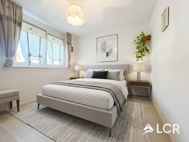 Magnifique appartement de 3.5P / 2 CHB / 2 SDB / 1 Balcon / 2 places de parc (4)