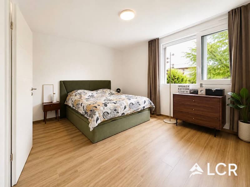 Superbe maison Minergie 6 pièces avec jardin et sous-sol aménagé à Thônex (4)