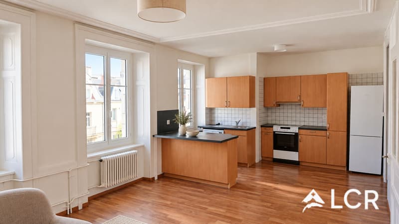 Bel appartement de 3p à la Chaux-de-Fonds (2)