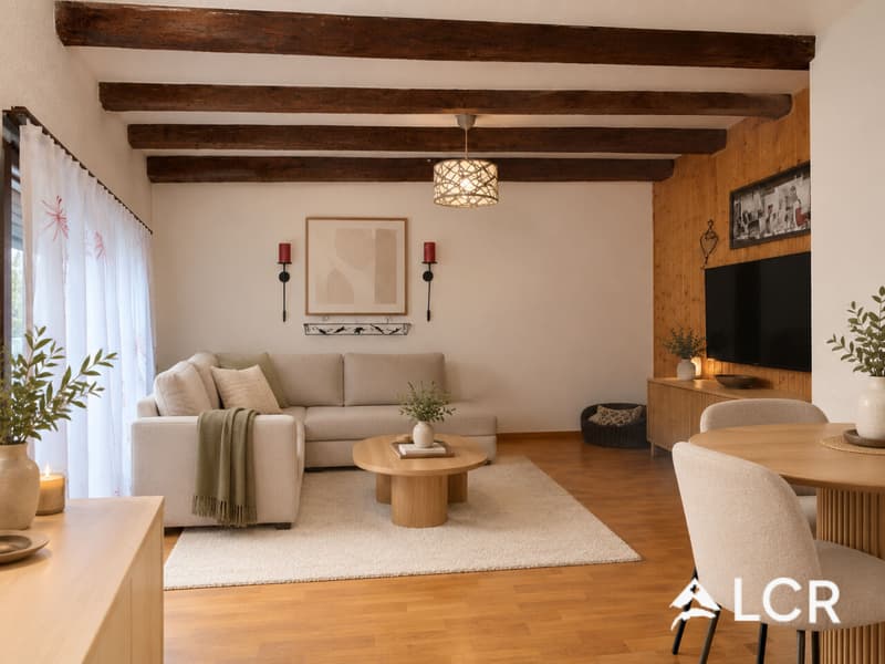 Bel appartement de 2.5P / 1 CHB / 1 SDB (1)
