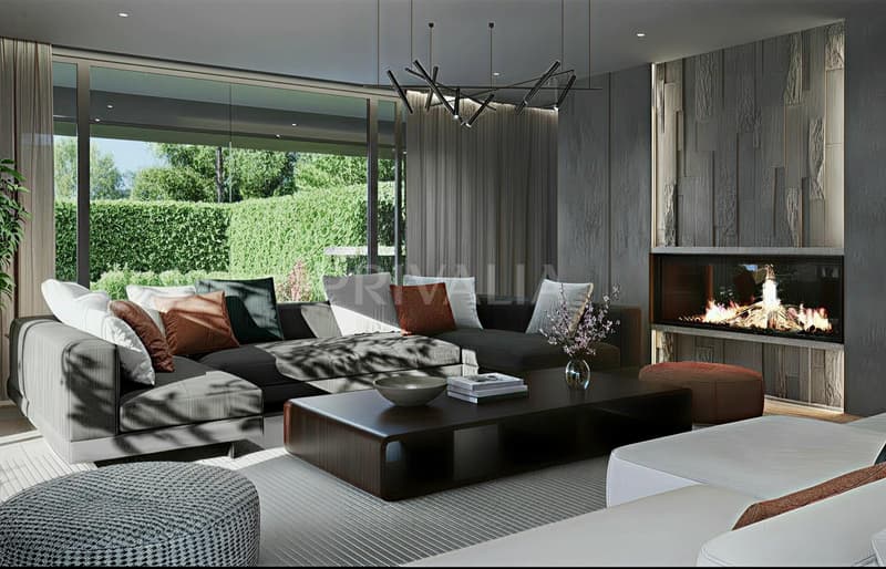 Magnifique appartement de 223 m2 PPE avec grande terrasse et jardin privé (2)