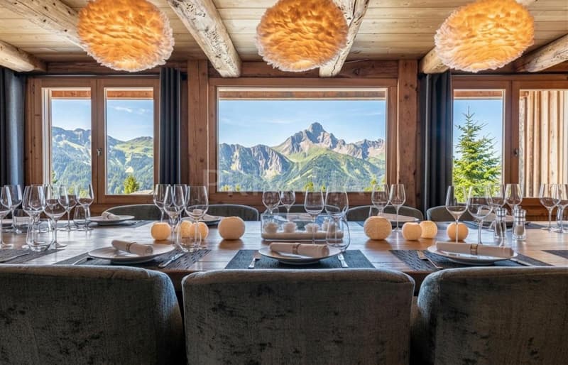 Chalet d'exception au sommet de Megève (2)