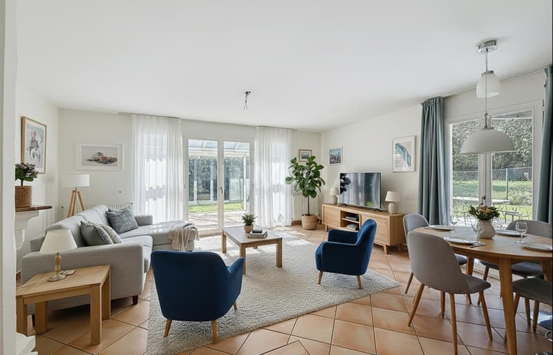 Charmante villa contiguë en pignon dans un quartier résidentiel (2)