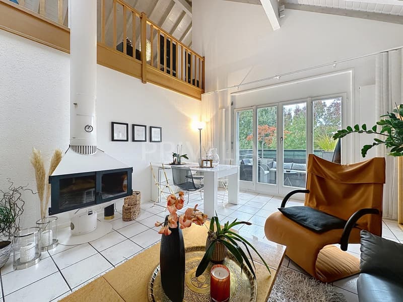 Grand duplex rénové de 235 m2 - Bernex (2)
