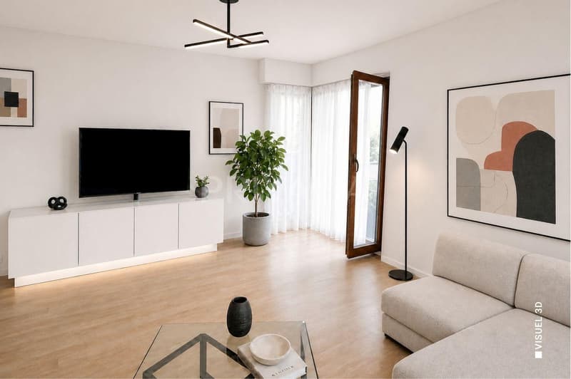En exclusivité : Charmant 2½ pièces avec balcons et vue sur le lac (2)