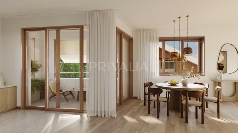NOUVEAU : Projet Neuf Le Hameau du Bourg - Elégant appartement 5 pièces avec loggia (2)