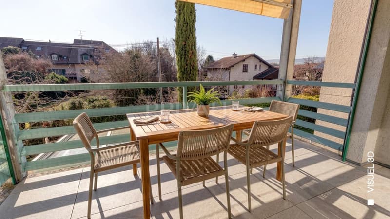 En exclusivité - Vaste appartement avec balcons et parkings à Sézenove / Bernex (7)
