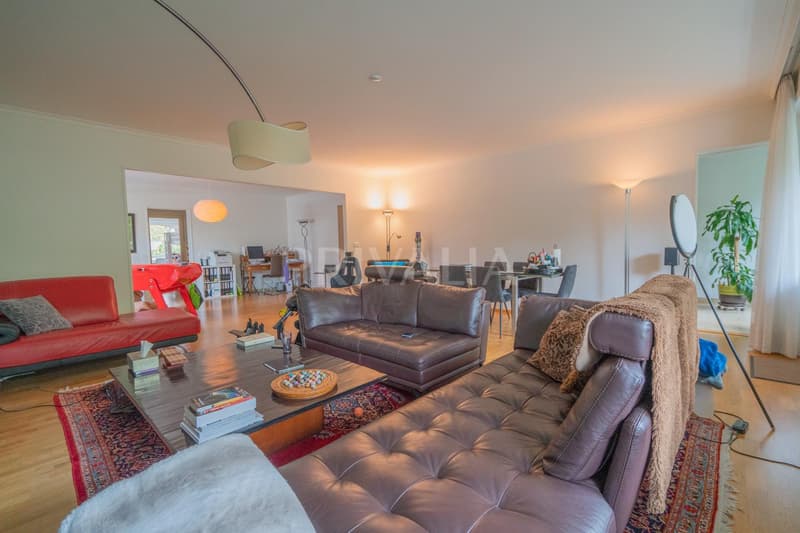 Magnifique appartement traversant dans un environnement verdoyant au coeur de Florissant (2)