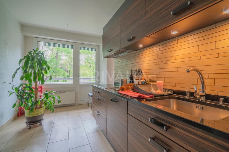 Magnifique appartement traversant dans un environnement verdoyant au coeur de Florissant (4)