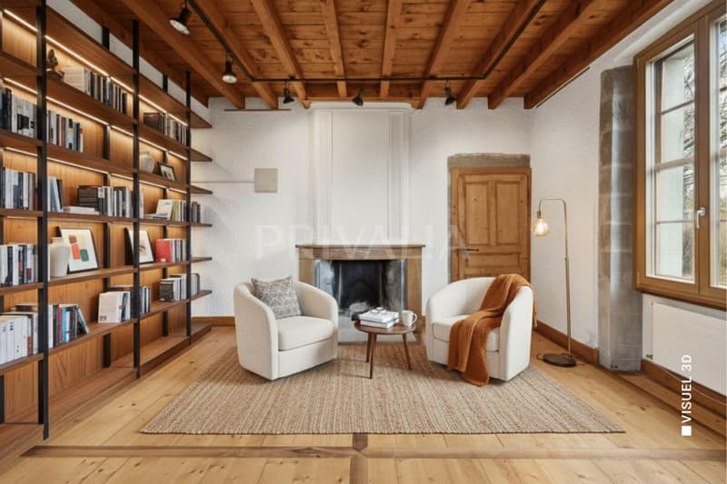 Magnifique maison de caractère au coeur du village de Cartigny (3)