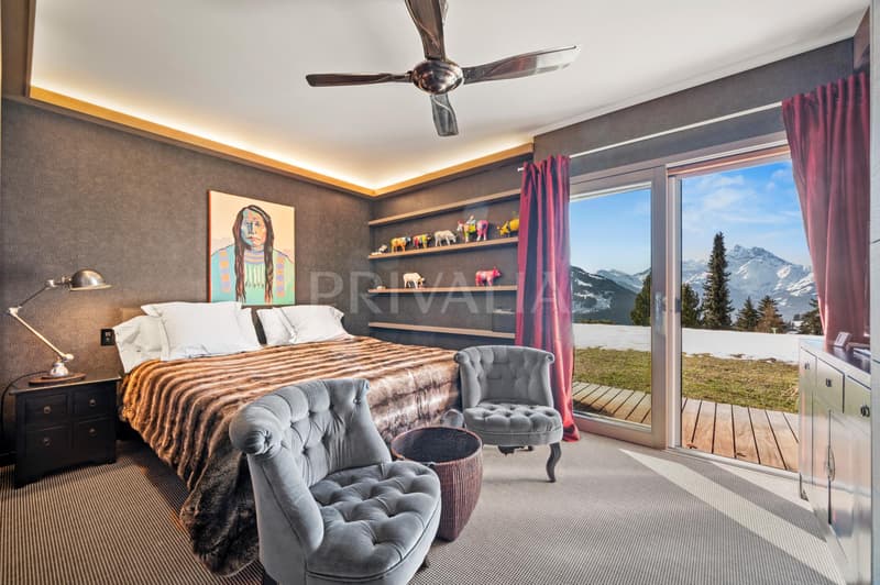 Chalet d'exception ski in ? ski out aux portes de Villars (4)