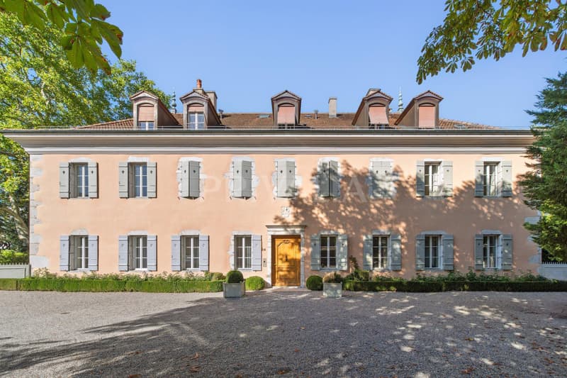 En exclusivité - Appartement d'exception au sein du Château de Veyrier (7)