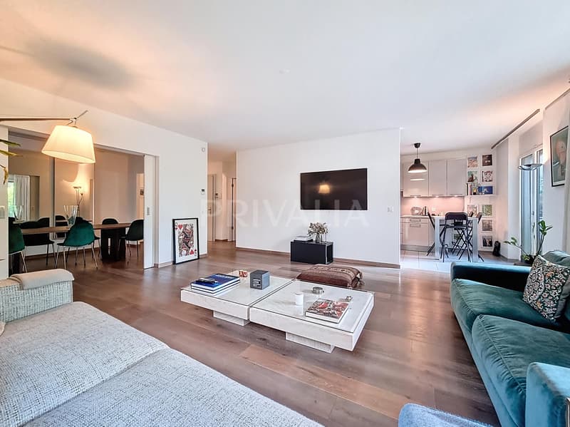 Bel appartement contemporain meublé en rez-de-chaussée avec terrasses (2)