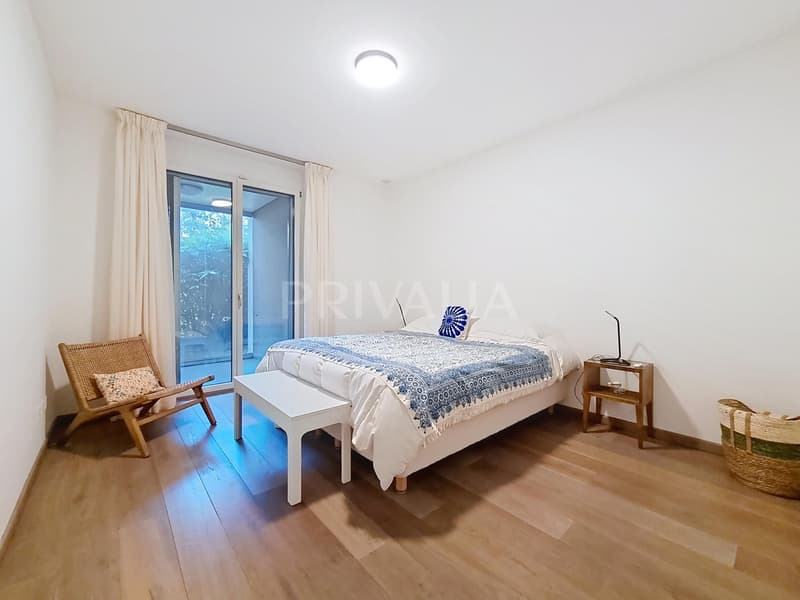 Bel appartement contemporain meublé en rez-de-chaussée avec terrasses (6)