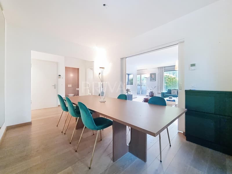 Bel appartement contemporain meublé en rez-de-chaussée avec terrasses (3)