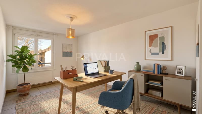 En exclusivité - Appartement de 9 pièces avec balcons et parkings à Sézenove / Bernex (5)