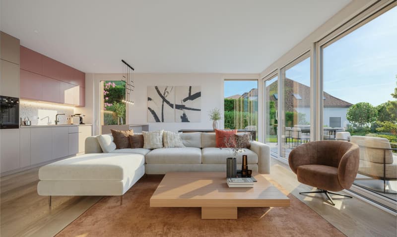 A vendre projet neuf à Lutry ? Appartement d'exception 4,5 pièces totalisant 132 m² avec terrasse (7)