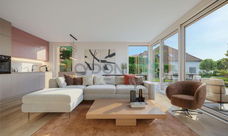 A vendre projet neuf à Lutry ? Appartement d'exception 4,5 pièces totalisant 132 m² avec terrasse (7)