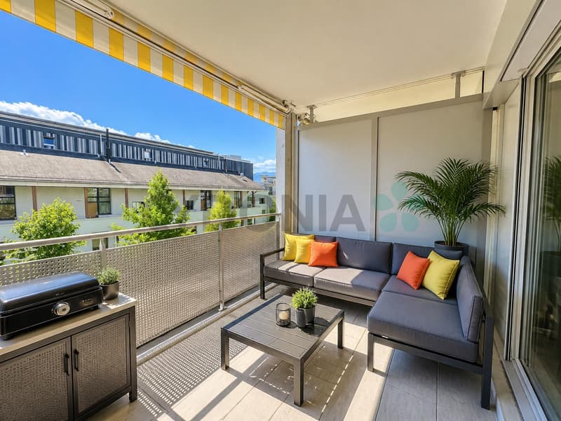 Superbe appartement traversant 5 pièces au coeur de Meyrin Village (13)