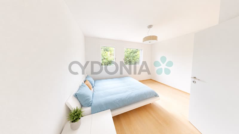 Exclusivité Belle maison mitoyenne de 135 m²,sur trois étages, en zone résidentielle d'Aire. (7)