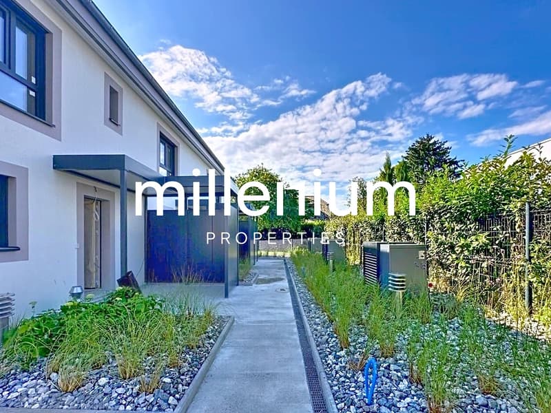 Villa neuve mitoyenne avec jardin (3)