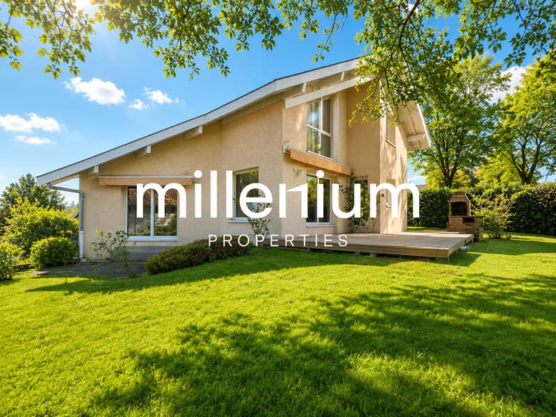 En Exclusivité : Maison Familiale avec grand jardin à Neydens (FRANCE) (2)