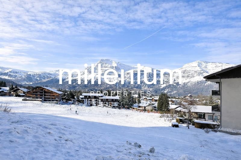 Appartement 3 pièces neuf au coeur du village et des pistes des Carroz (2)