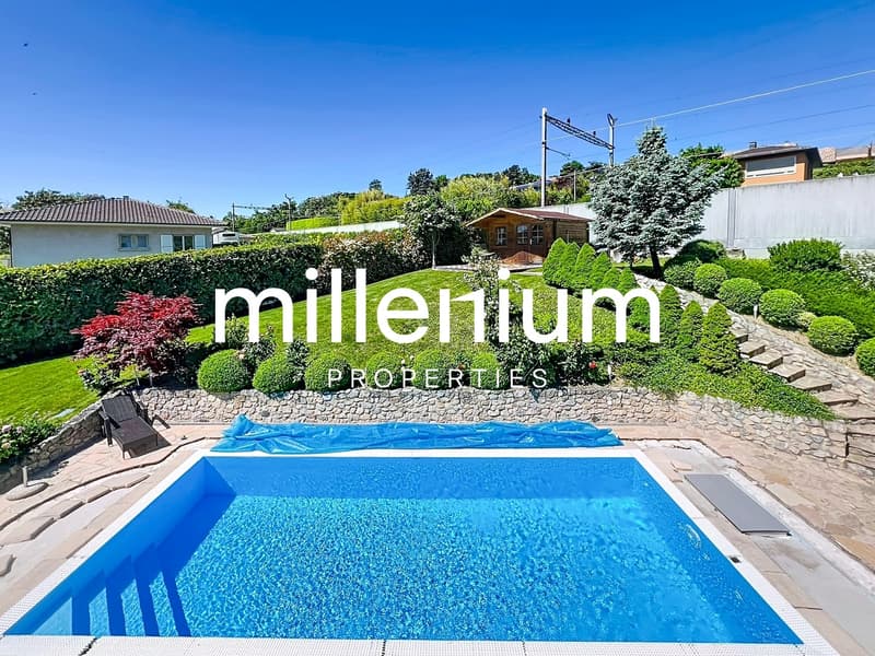 Magnifique villa avec piscine à Crans Près Céligny (3)