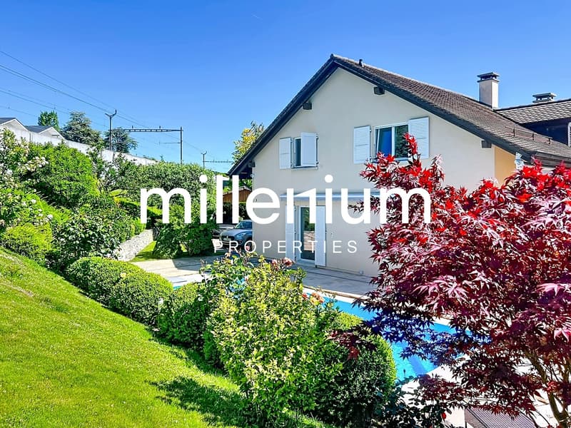 Magnifique villa avec piscine à Crans Près Céligny (2)
