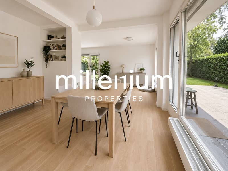 Superbe Villa Contemporaine avec Grand Jardin Plein Sud - Vessy (4)