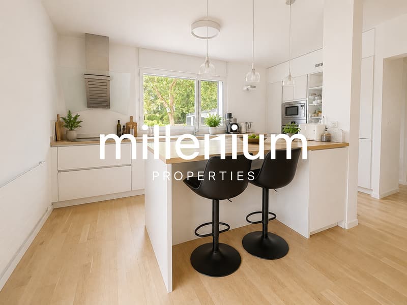 Superbe Villa Contemporaine avec Grand Jardin Plein Sud - Vessy (5)